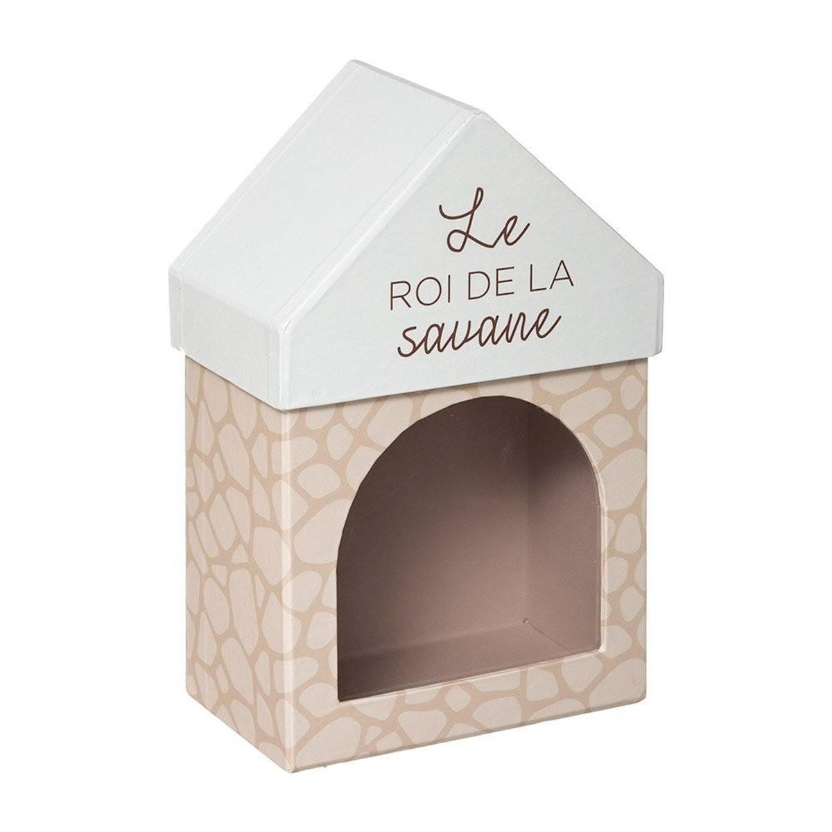 ATMOSPHERA Lot de 2 boites de rangement forme hutte