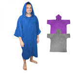 VIVEZEN Serviette poncho de bain ou de plage - Adulte