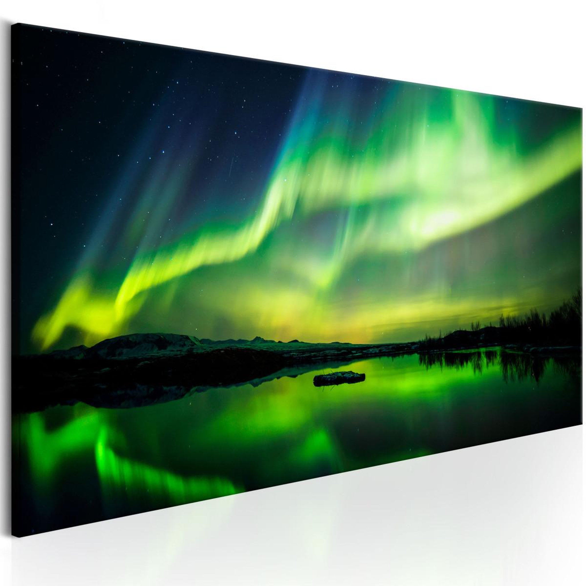 Paris Prix Tableau imprimé  green sky. Coloris disponibles : Multicolore