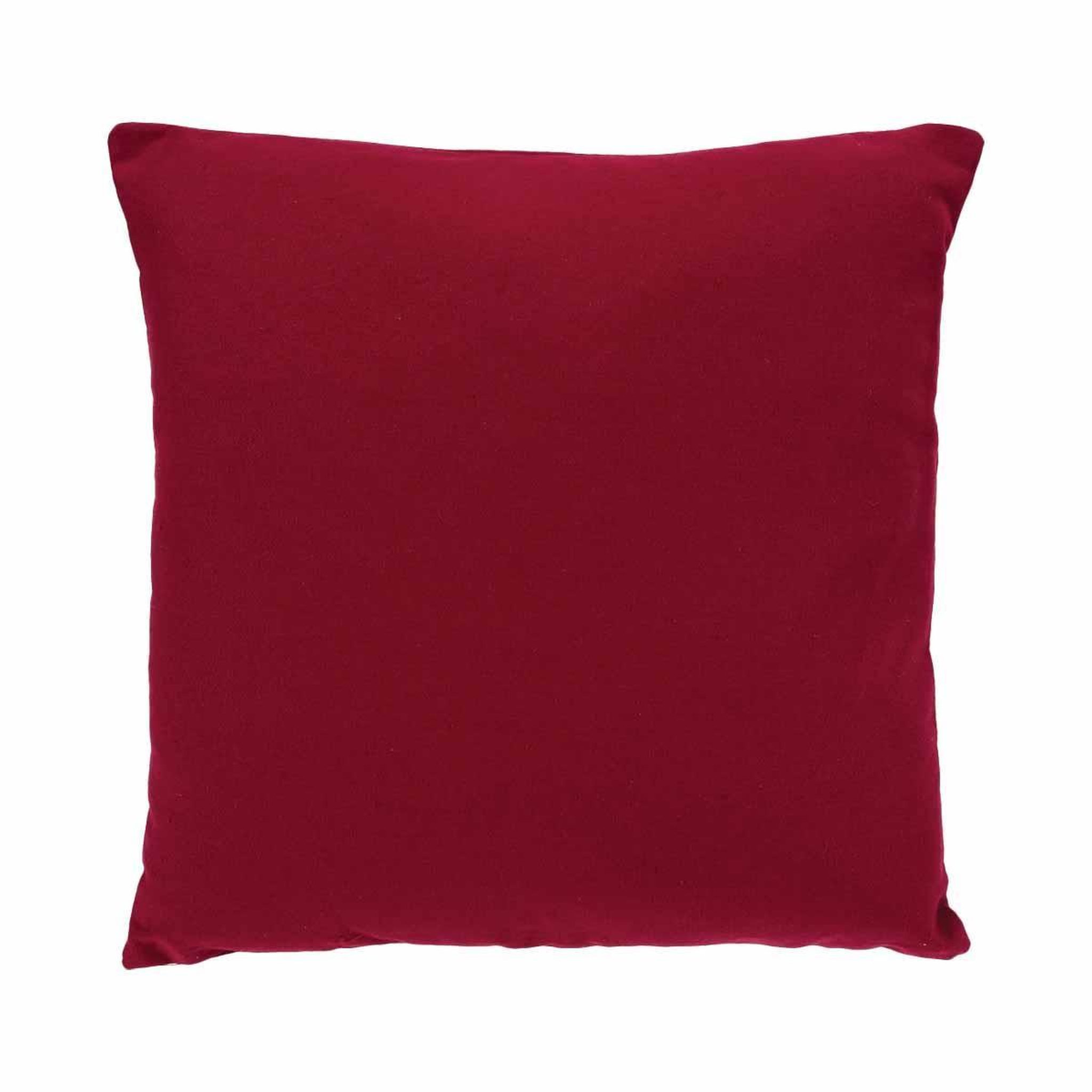 Voir la diapositive 2 : ATMOSPHERA Coussin déhoussable  jovi  38x38cm rouge