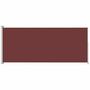 Voir la diapositive 2 : VIDAXL Auvent lateral retractable de patio 180x500 cm Marron