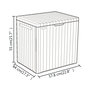 Voir la diapositive 6 : Keter Keter Boîte de rangement de jardin City 113 L