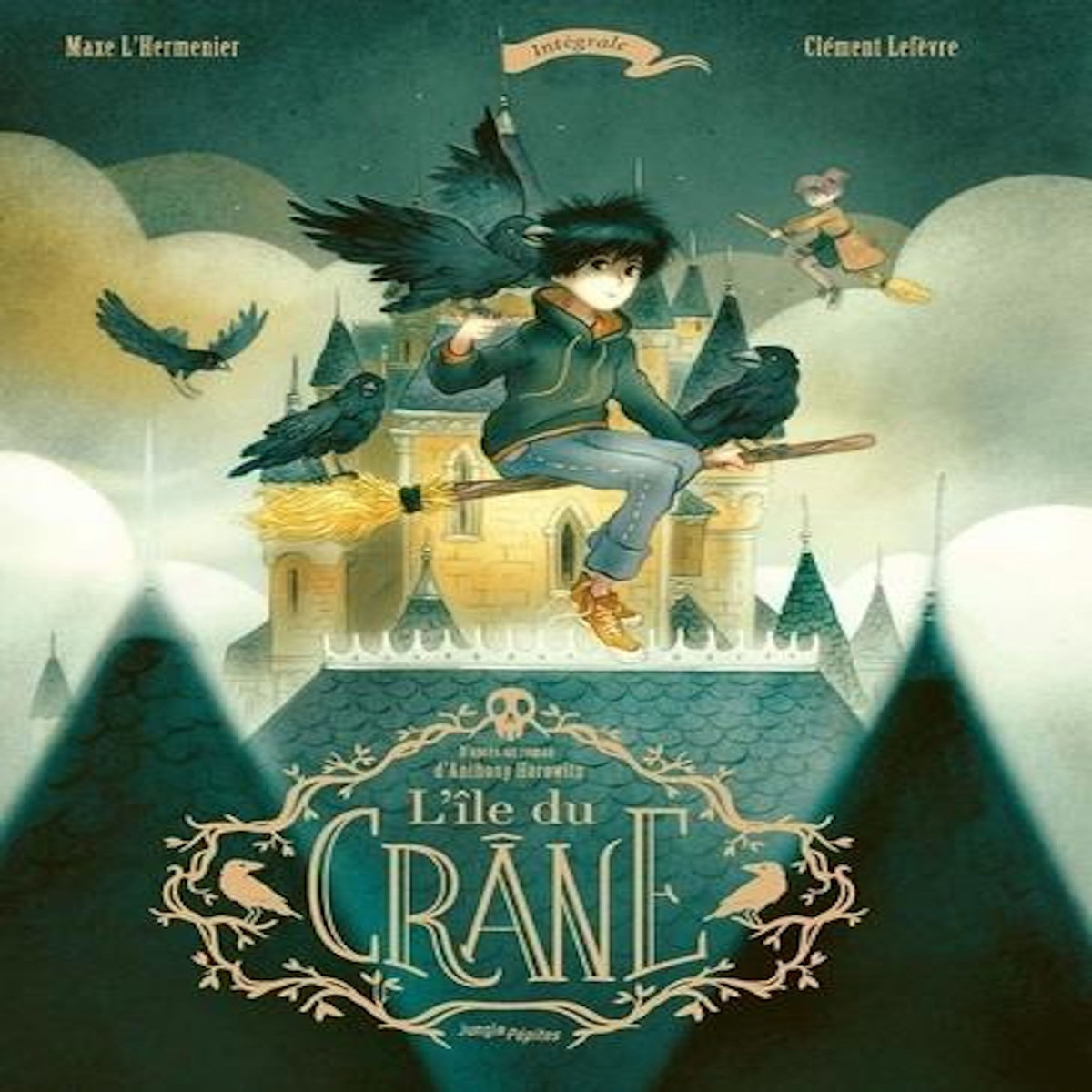 L'ILE DU CRANE L'INTEGRALE : TOME 1, GROOSHAM GRANGE ; TOME 2, MAUDIT GRAAL, L'Hermenier Maxe