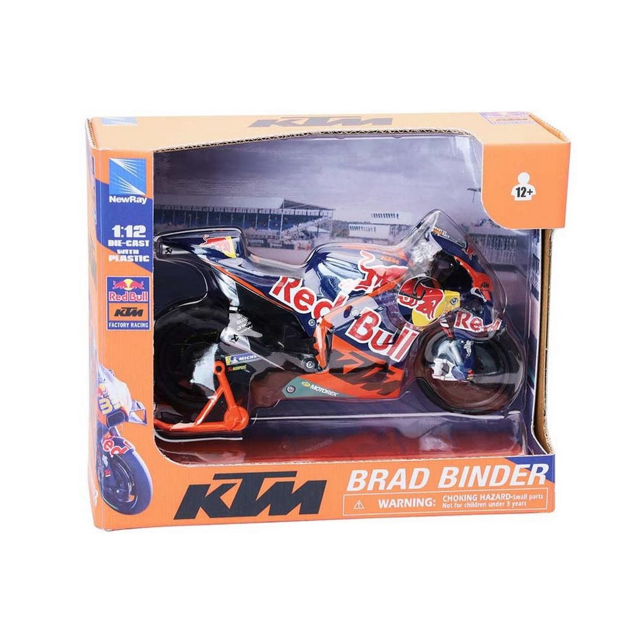 Voir la diapositive 2 : New Ray Moto GP KTM Brad Binder 1/12°