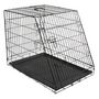 Voir la diapositive 2 : KERBL Kerbl Cage pour chien 76x54x64 cm Noir