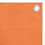 Voir la diapositive 2 : VIDAXL Ecran de balcon Orange 75x500 cm Tissu Oxford