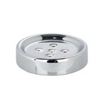 Wenko Porte savon design Polaris Jet. Coloris disponibles : Gris