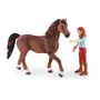 Schleich Figurine - Horse Club Hannah et Cayenne