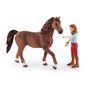 Voir la diapositive 2 : Schleich Figurine - Horse Club Hannah et Cayenne