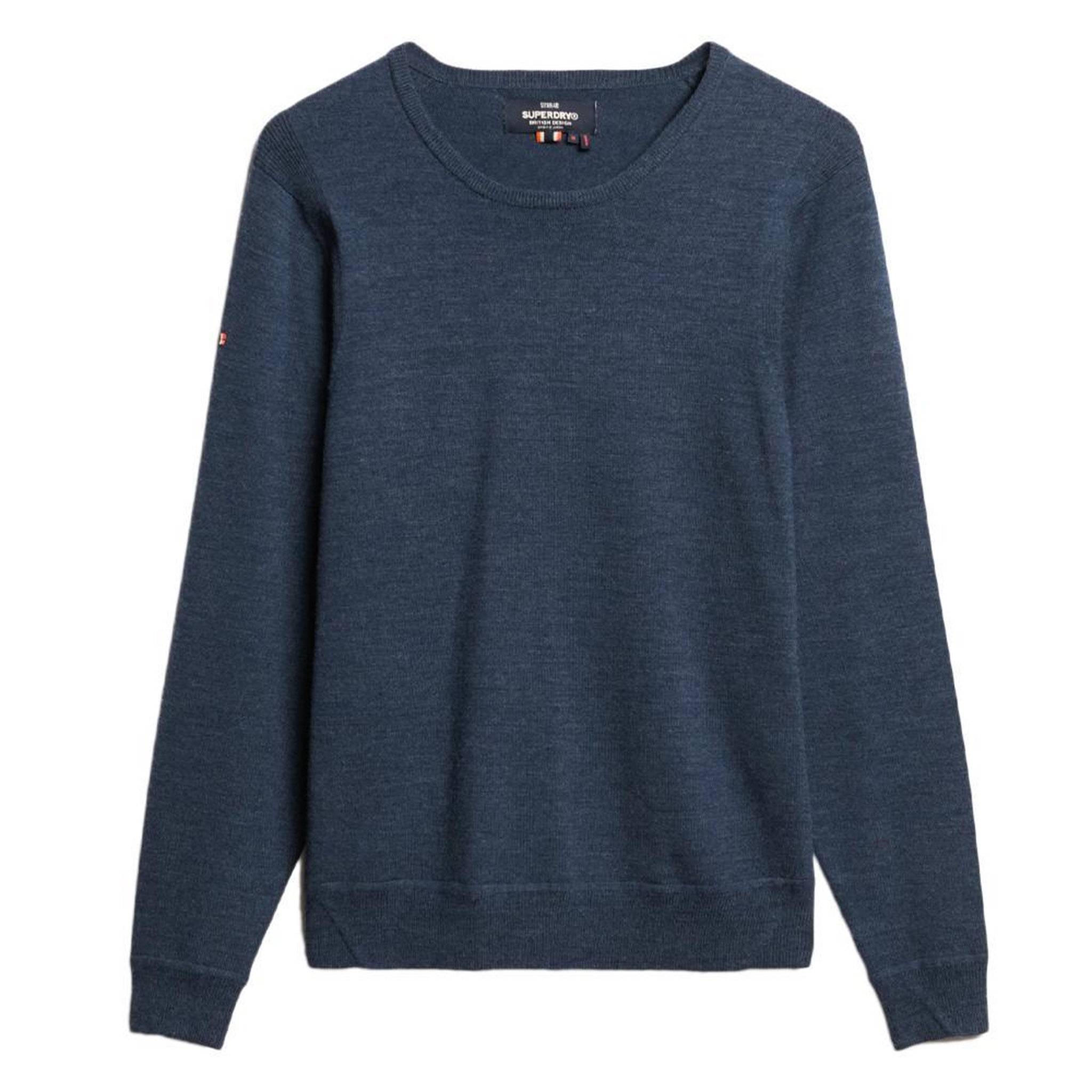 Voir la diapositive 2 : SUPERDRY Pull  Homme Superdry Merino Crew Jumper