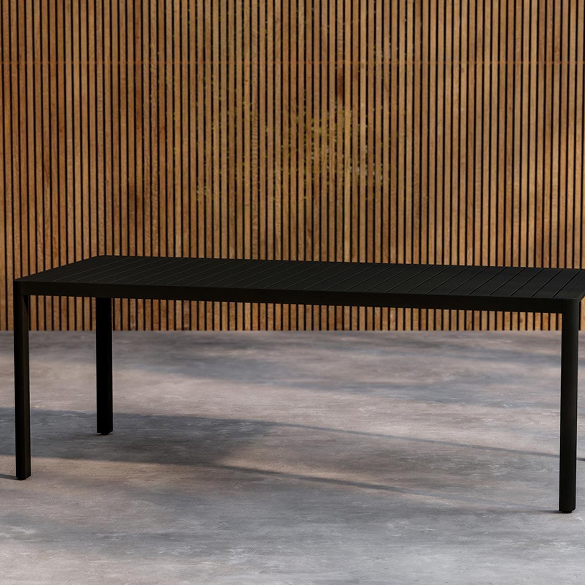 Voir la diapositive 5 : Paris Prix Table de jardin  giardini  200cm noir