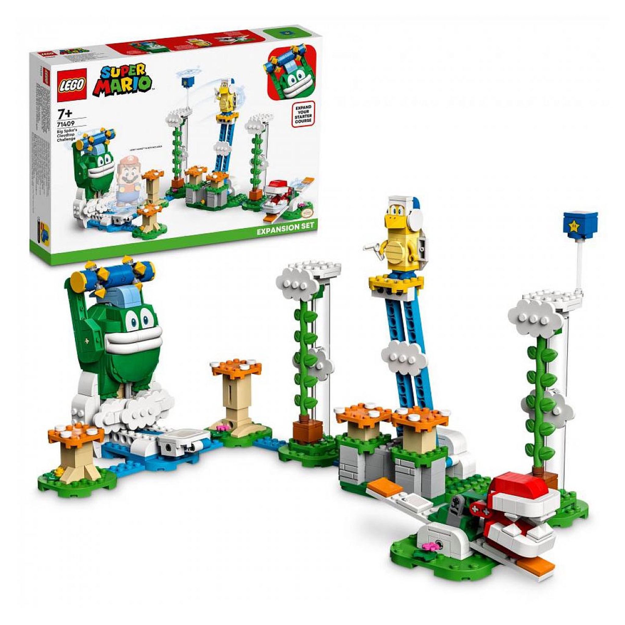 Voir la diapositive 3 : LEGO 71409 Ensemble d'extension le defi du maxi-spike sur un nuage