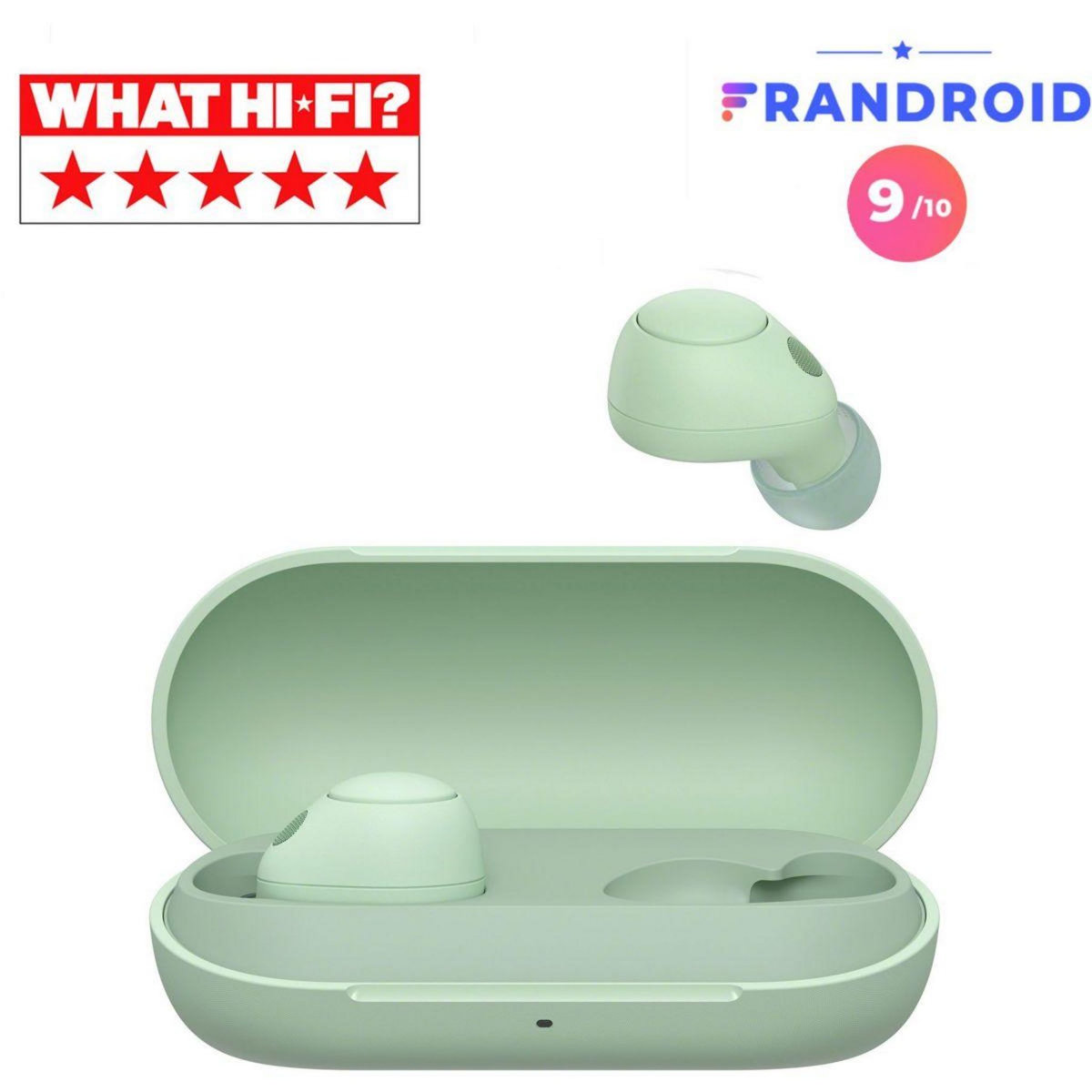 SONY Ecouteurs WF-C700N Sauge