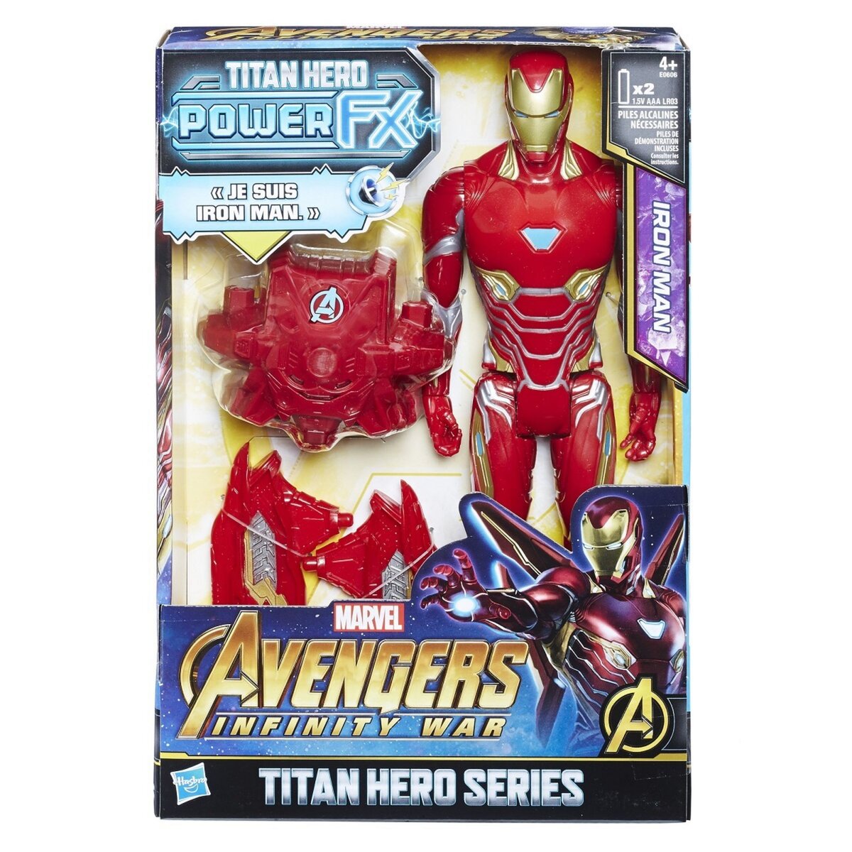 Figurines Avengers électroniques - Iron Man et Hulk - Démo français 