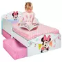 Minnie Mouse - Lit pour enfants avec espace de rangement sous le lit 70 x 140 cm