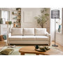 Voir la diapositive 5 : LISA DESIGN Will - canapé 3 places - convertible - en tissu