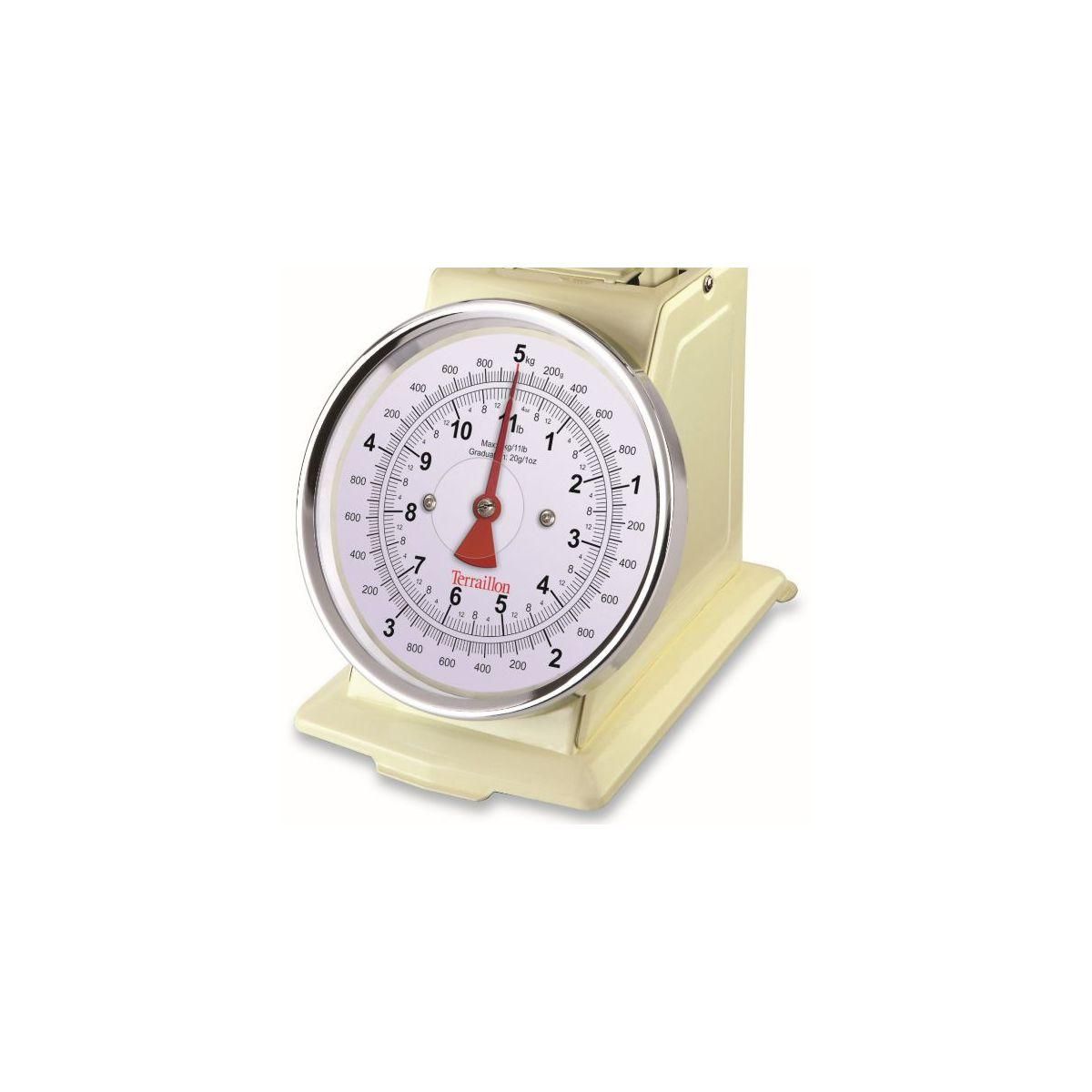 Terraillon Balance de cuisine TRADITION 500 crème