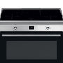 Voir la diapositive 3 : SMEG Piano de cuisson induction CG90CIXT