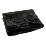 Paris Prix Plaid Uni  Winter  130x180cm Noir