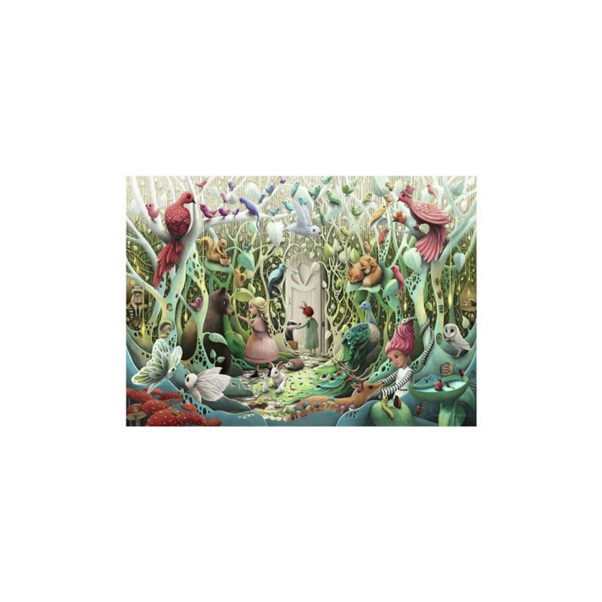 RAVENSBURGER Ravensburger - Jigsaw puzzle The Secret Garden, 1000 pcs. 120005421