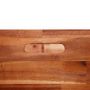 Voir la diapositive 5 : VIDAXL Lit sureleve de jardin Bois d'acacia 100x50x50 cm