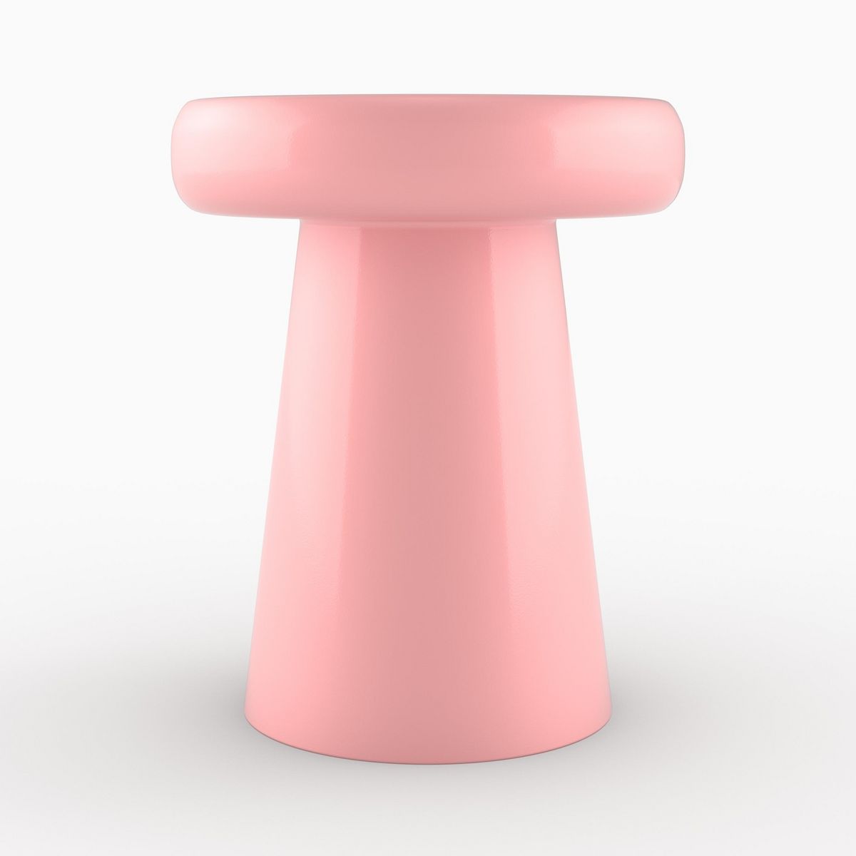 Rendez vous déco Table d'appoint ronde en métal doré D40 cm - Anouk