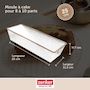 Voir la diapositive 3 : ZENKER Ensemble comprenant 1 moule à cake rectangulaire Zenker, 2 bols à mixer en inox Fackelmann