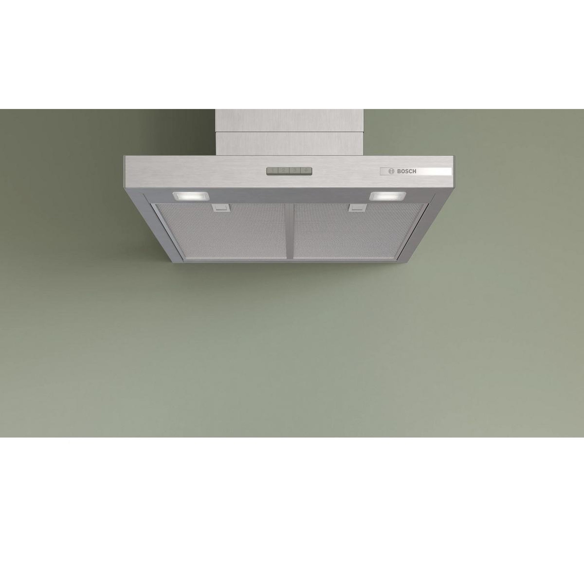 Voir la diapositive 6 : BOSCH Hotte décorative murale 60cm 400m3/h inox - dwb63bc30