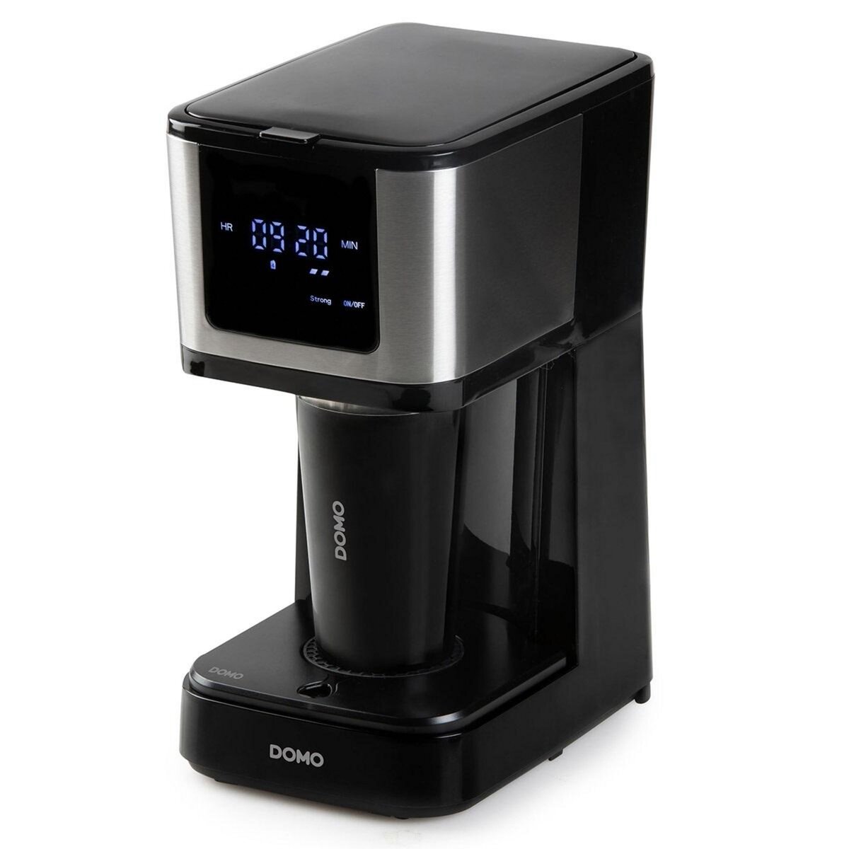 Domo Cafetière filtre programmable 10 tasses 900w noir - DO733K