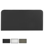 IDIMEX Tête de lit RIVEN 140 avec fixation murale. Coloris disponibles : Noir