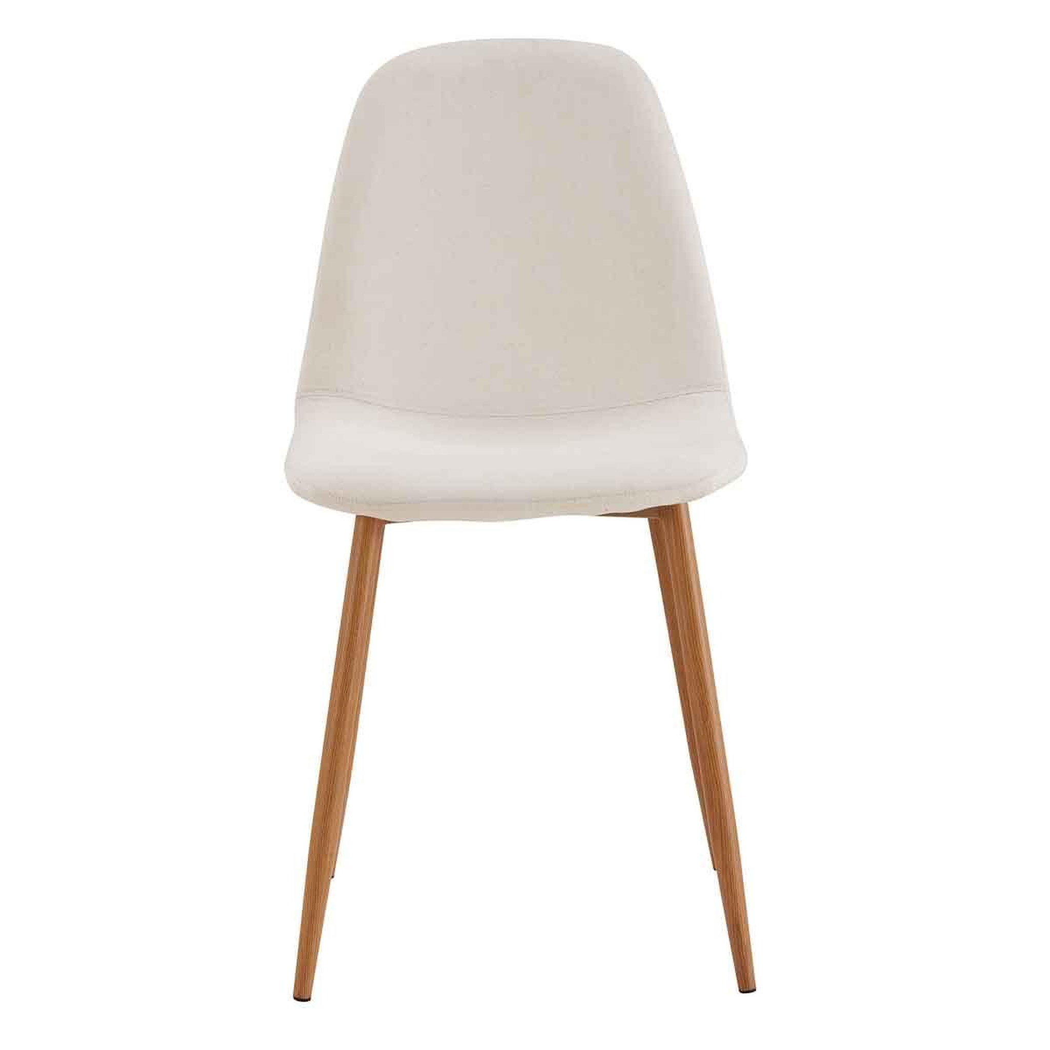 Voir la diapositive 3 : The Home Deco Factory Lot de 4 Chaises Design  Poésie  86cm Multicolore