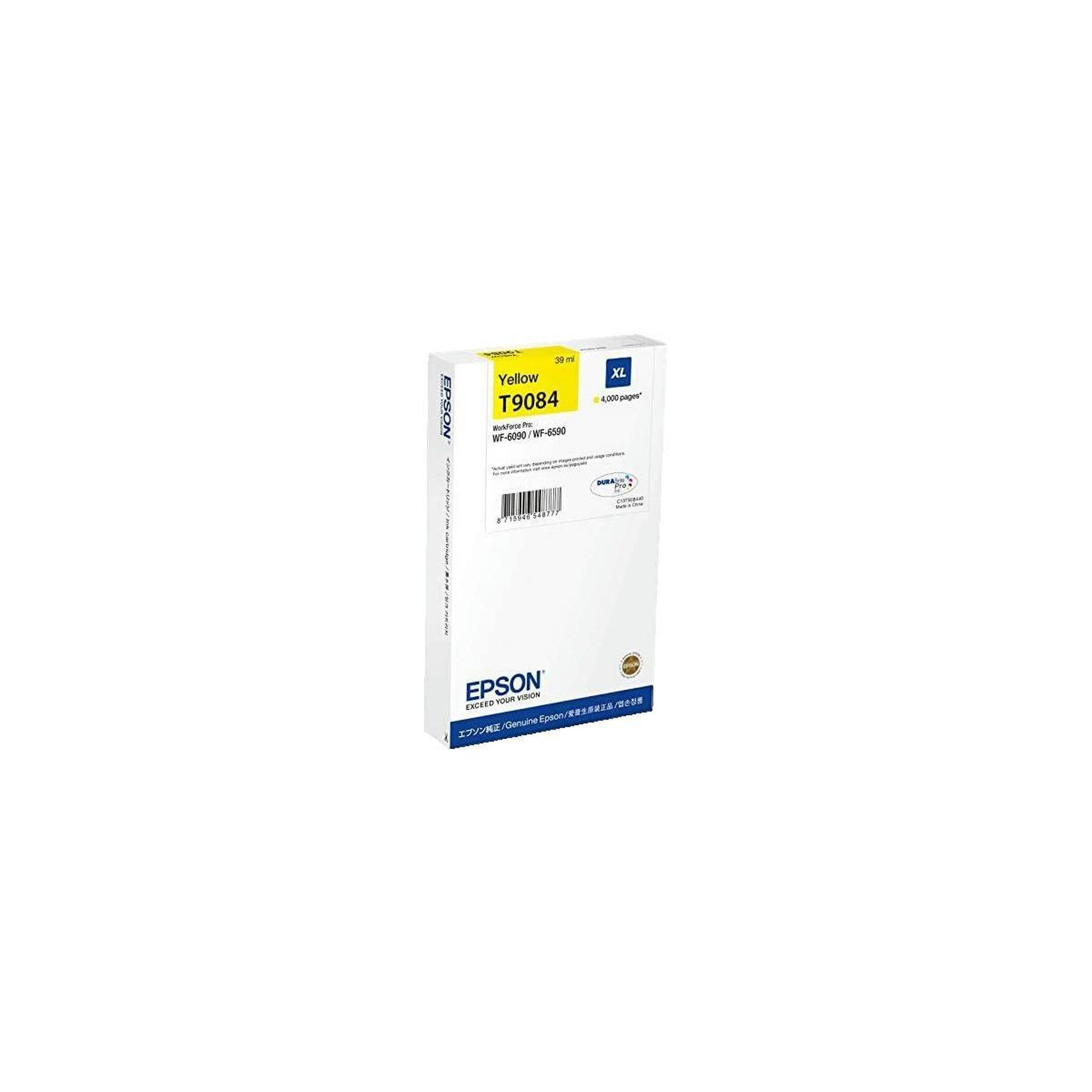 Voir la diapositive 2 : Epson Cartouche d'encre Epson T9084 Jaune