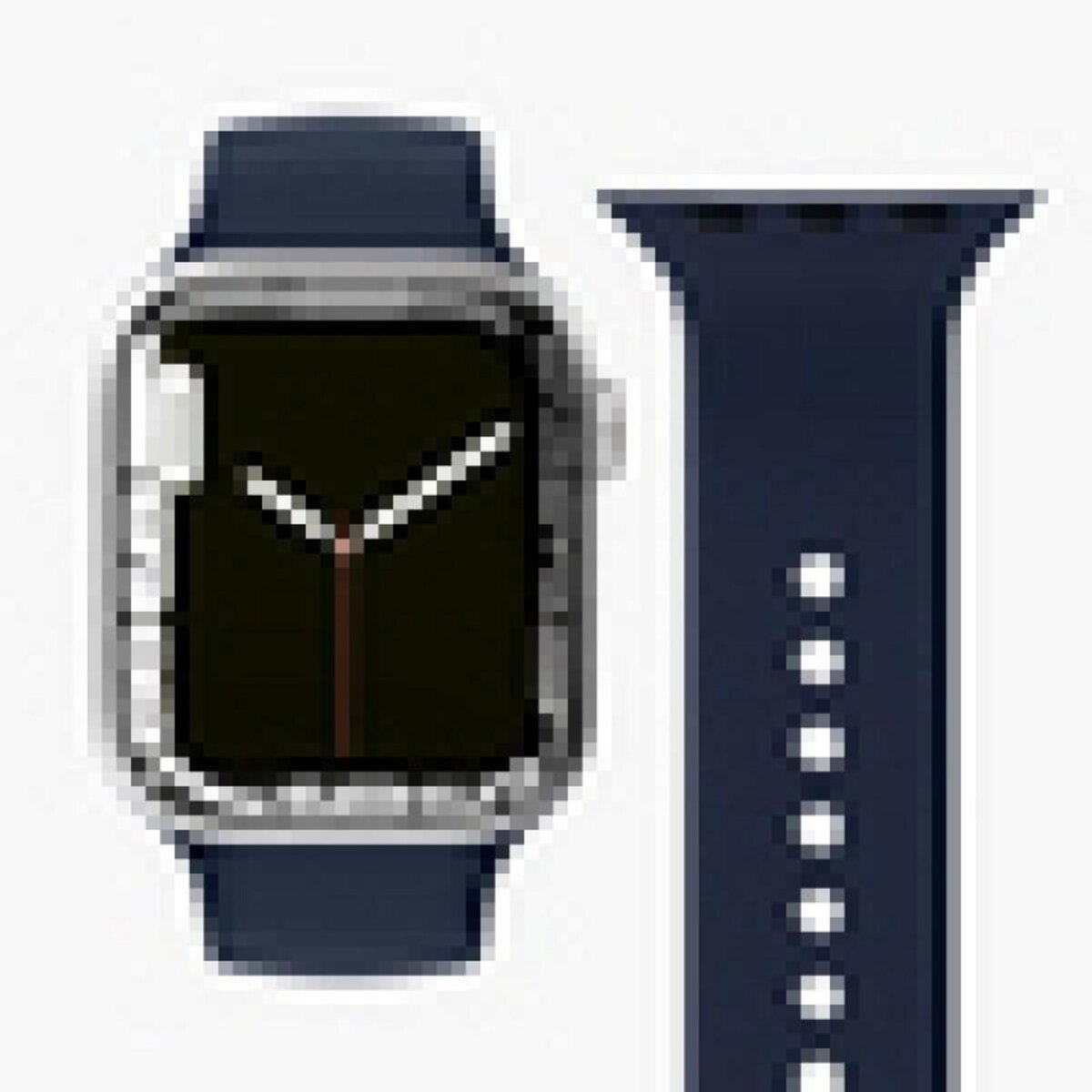 VONMAHLEN VonMählen Watchstrap for Apple Silicone Loop Case 1 Band One navy (AWS00003)