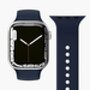 Voir la diapositive 1 : VONMAHLEN VonMählen Watchstrap for Apple Silicone Loop Case 1 Band One navy (AWS00003)