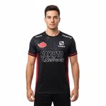 FREEGUN T-shirt homme en polyester Naruto Shippuden  Itachi. Coloris disponibles : Noir