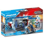 PLAYMOBIL 70568 - City Action - Police Poste de police et cambrioleur