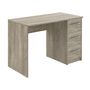 Voir la diapositive 3 : Bureau droit 3 tiroirs L110cm CARLA
