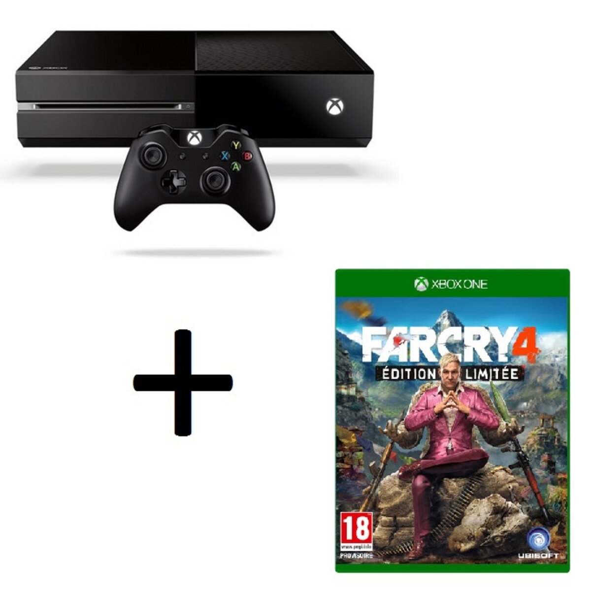Console Xbox One + Far Cry 4 Xbox One - Edition Limitée