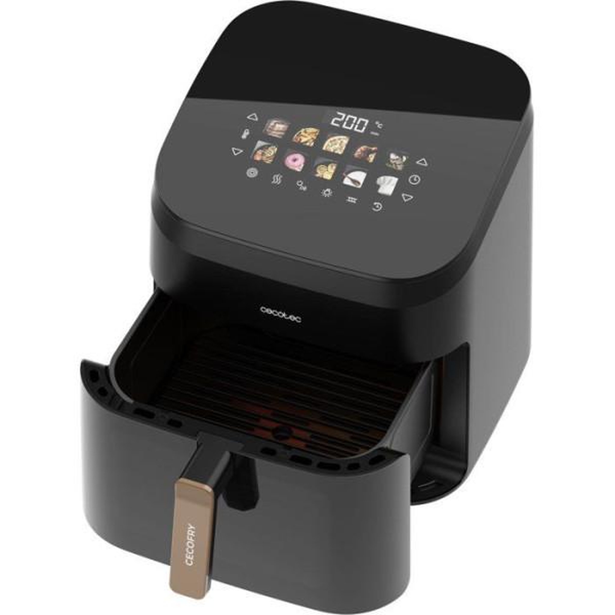 Voir la diapositive 2 : CECOTEC Friteuse electrique  a air sans huile cecotec cecofry&grill smokin' 8500 8.5l grill
