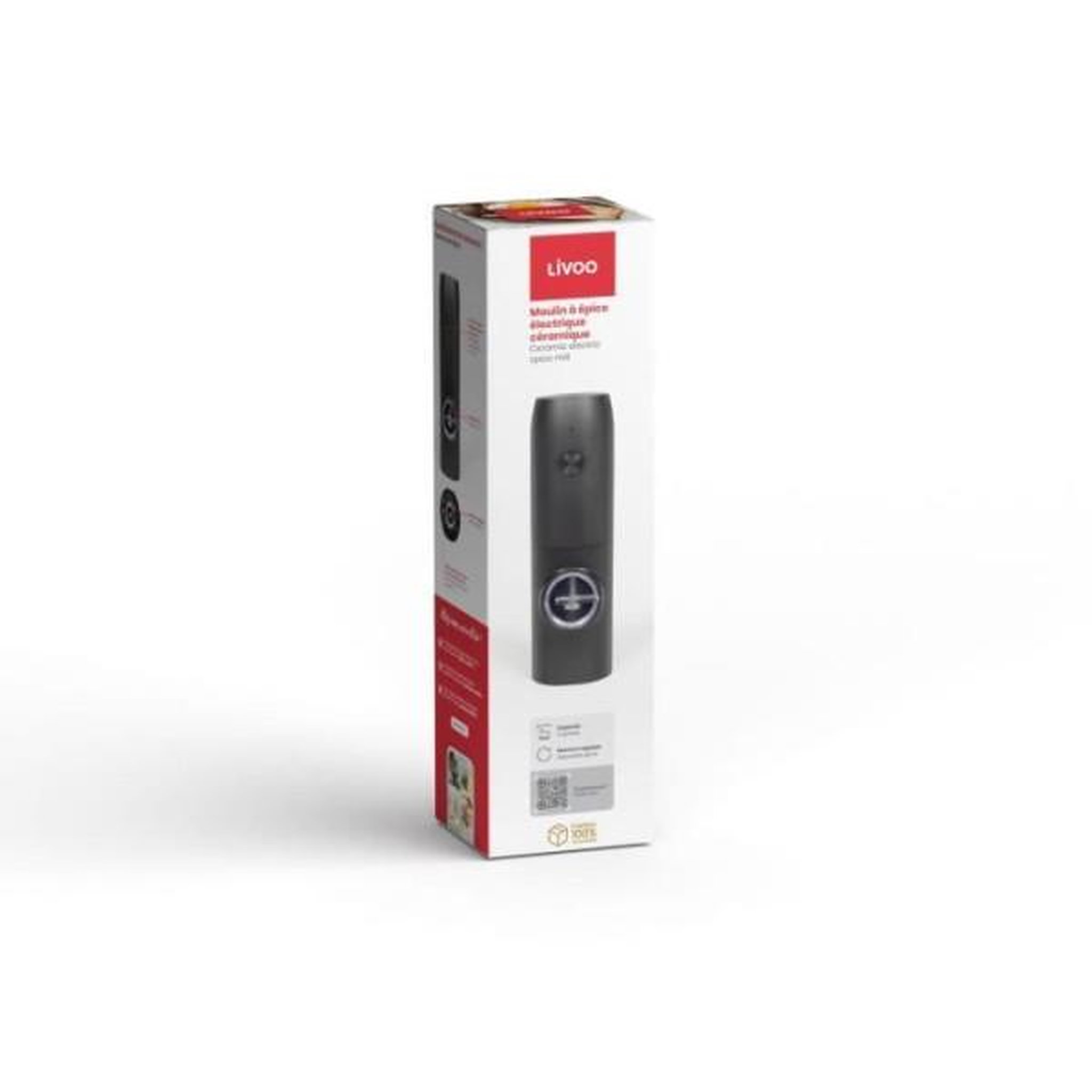 Voir la diapositive 5 : LIVOO Moulin à épices électrique Livoo GS160