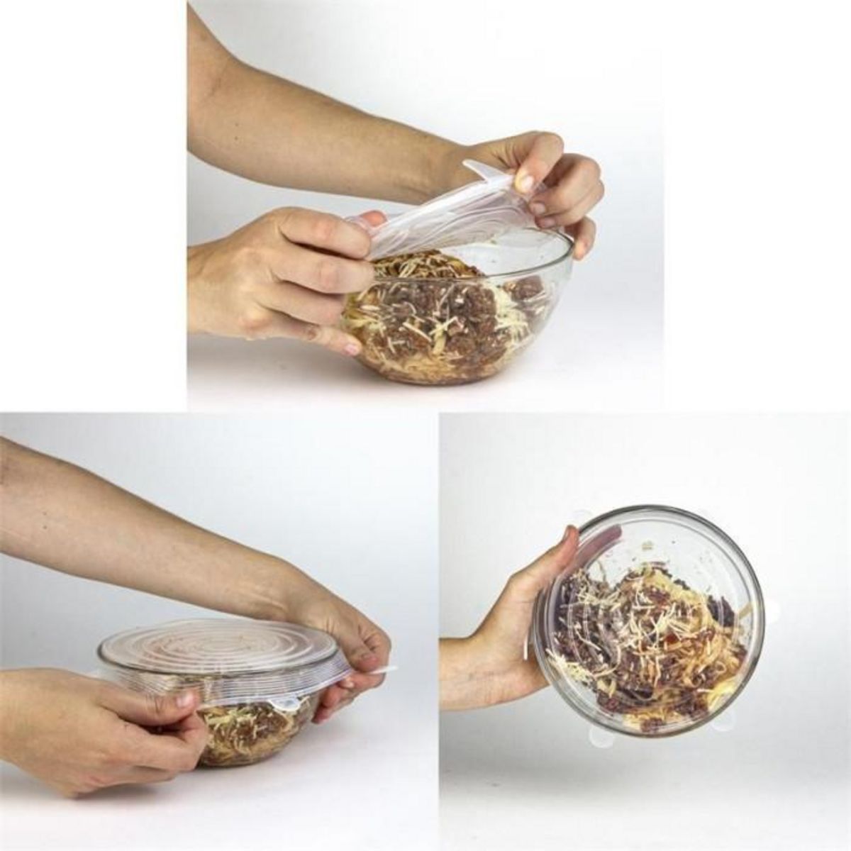 COOK CONCEPT Couvercle flexible silicone x3