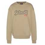 Schott Sweat  Homme Schott Stanley. Coloris disponibles : Beige