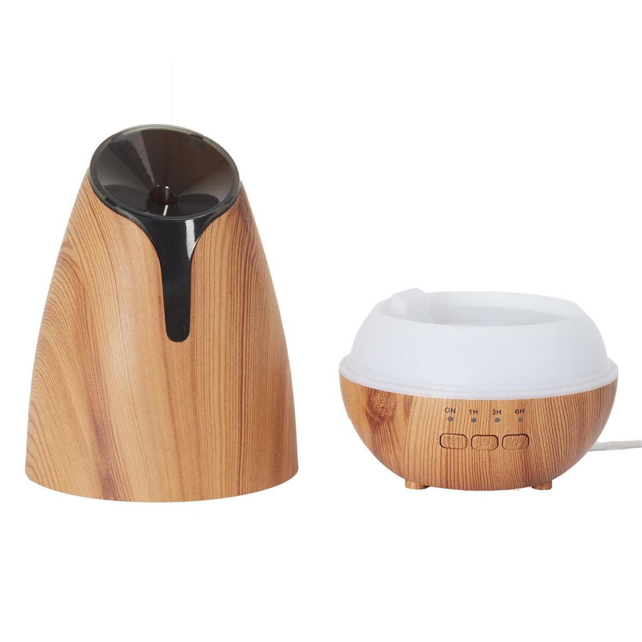 Voir la diapositive 2 : The Home Deco Factory Diffuseur d'huiles essentielles  timer  19cm marron
