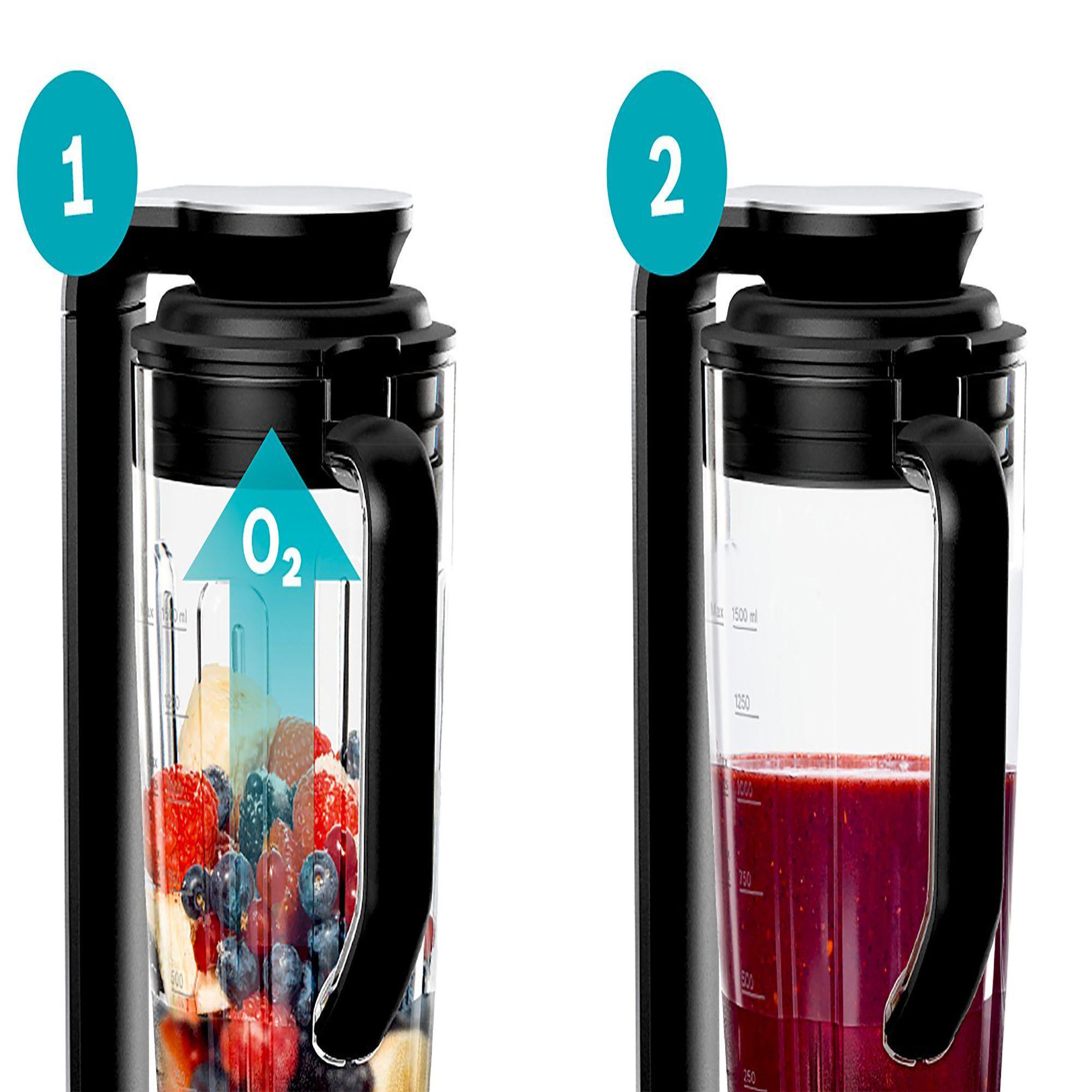 Voir la diapositive 6 : BOSCH Blender sous-vide 1.5l 1000w silver - mmbv622m