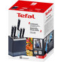 Voir la diapositive 4 : TEFAL Bloc couteaux EverSharp Pro 5 pcs aiguiseur integré