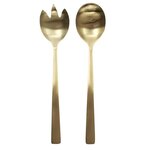 Paris Prix Couverts à Salade Inox  Sonat  21cm Or