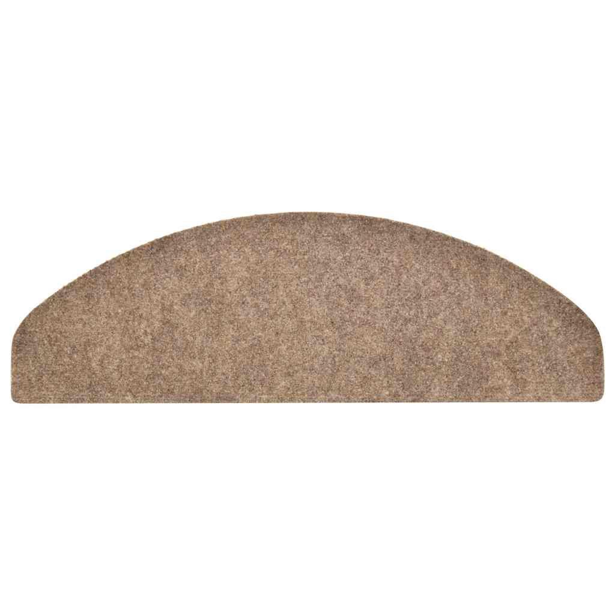 Voir la diapositive 4 : VIDAXL Tapis d'escalier autocollant 30 pcs creme 65x21x4 cm