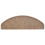 Voir la diapositive 4 : VIDAXL Tapis d'escalier autocollant 30 pcs creme 65x21x4 cm