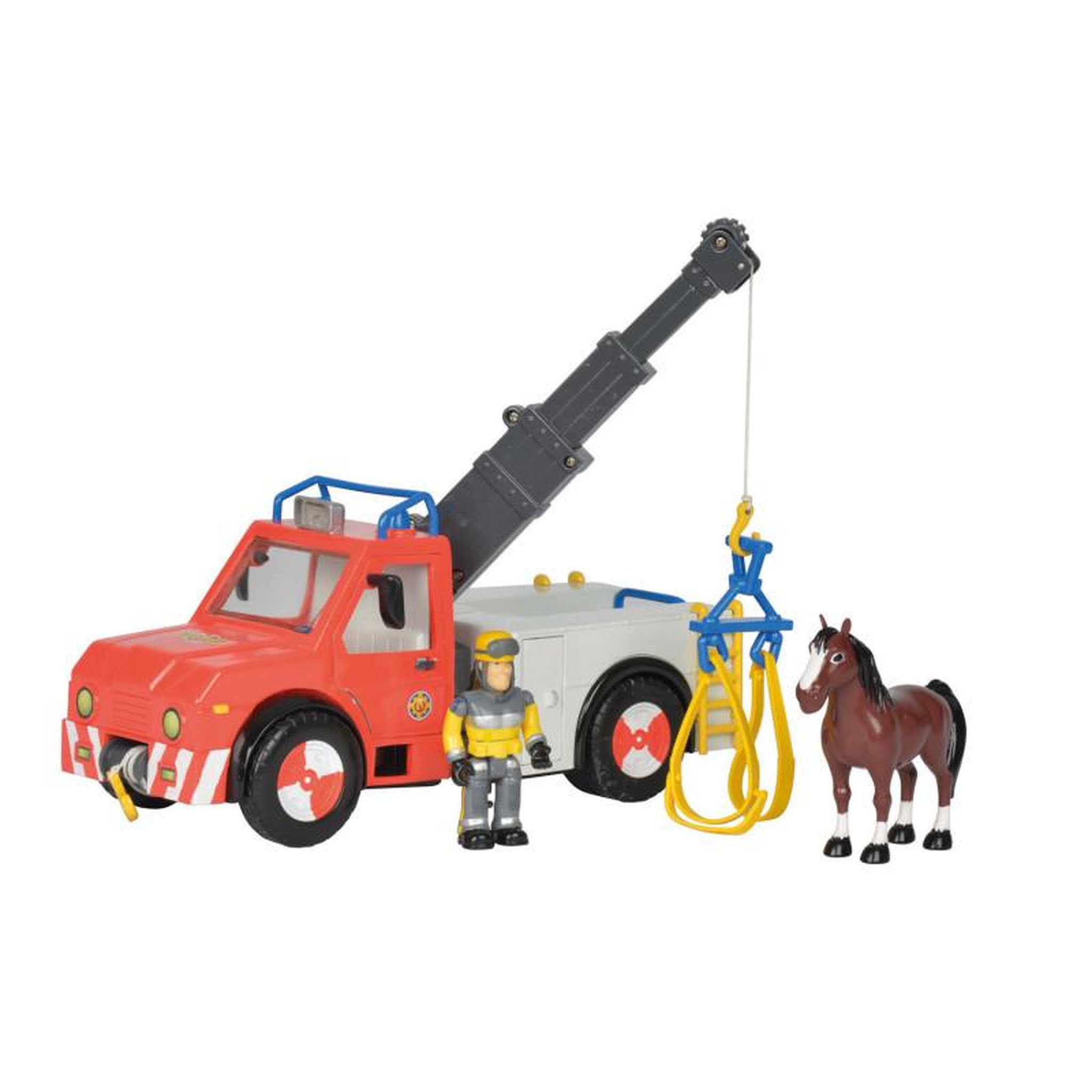 SIMBA Simba - Fireman Sam Phoenix Tow Truck with Horse 109252575