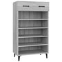 Voir la diapositive 2 : VIDAXL Armoire a chaussures Sonoma gris 60x35x105 cm Bois d'ingenierie